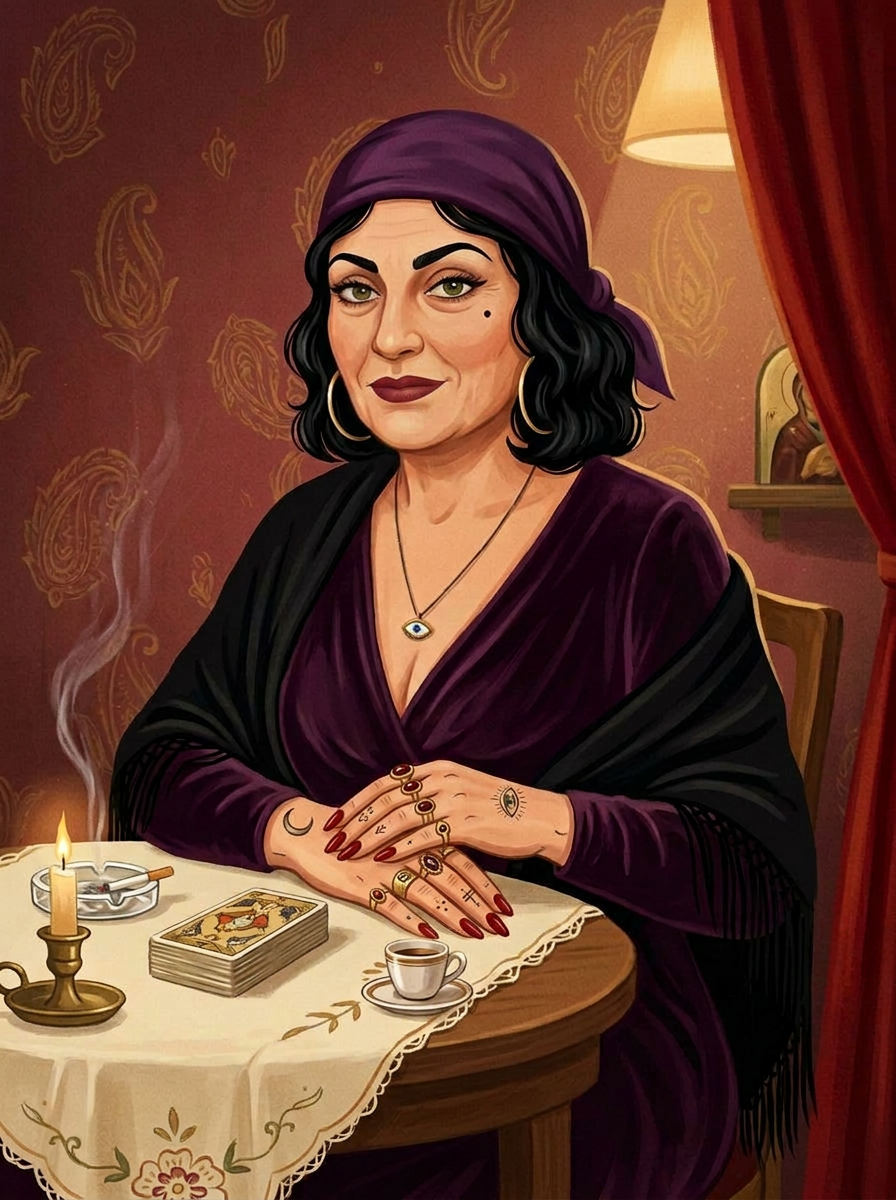 Carmela, cartomante AI dei Quartieri Spagnoli